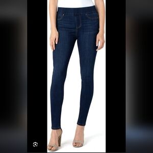 Liverpool Dark Blue Skinny Jeans for Women